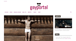 Desktop Screenshot of gayportal.cz